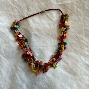 Unique shell necklace from Ecuador